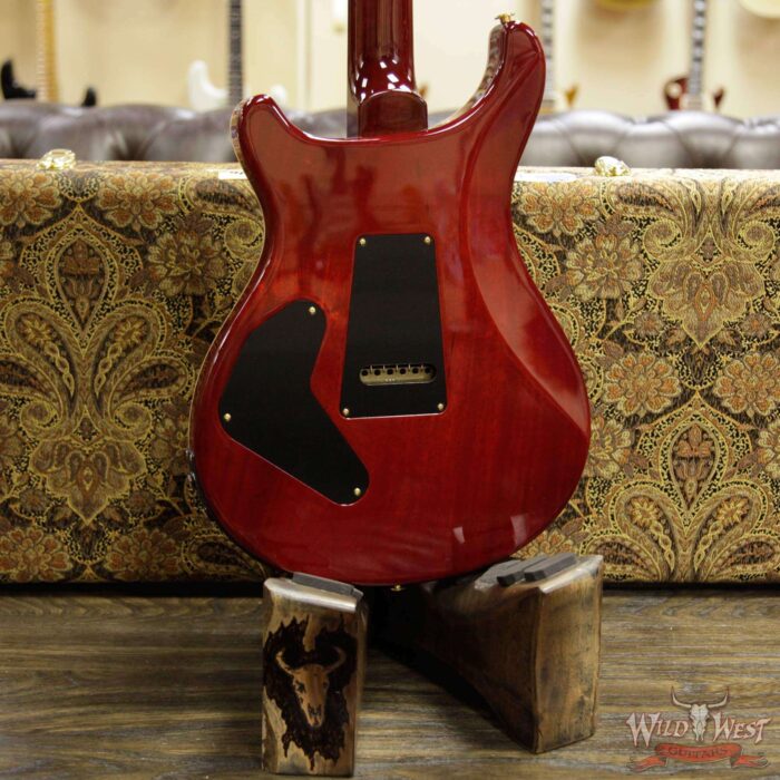 PRS Wood Library Artist Package Quilt Top P24 Custom 24 Piezo Brazilian Rosewood Board Bonnie Pink Cherry Burst - Image 13
