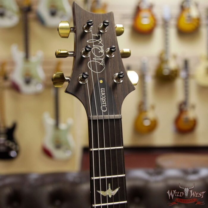 PRS Wood Library Artist Package Quilt Top P24 Custom 24 Piezo Brazilian Rosewood Board Bonnie Pink Cherry Burst - Image 6