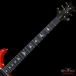 PRS Wood Library Artist Package Quilt Top P24 Custom 24 Piezo Brazilian Rosewood Board Bonnie Pink Cherry Burst - Image 7