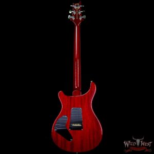 PRS Wood Library Artist Package Quilt Top Custom 24 Piezo P24 Brazilian Rosewood Board Bonnie Pink Cherry Burst - Image 5