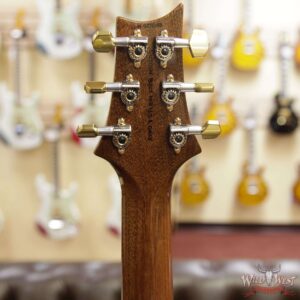 PRS Wood Library Artist Package Quilt Top Custom 24 Piezo P24 Brazilian Rosewood Board Grey Black Fade - Image 10