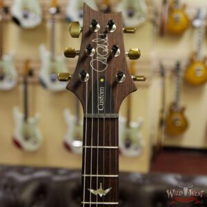 PRS Wood Library Artist Package Quilt Top Custom 24 Piezo P24 Brazilian Rosewood Board Grey Black Fade - Image 8