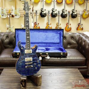 Paul Reed Smith Wood Library Artist Package McCarty 594 Quilt Maple Top Ebony Fretboard River Blue - Image 12