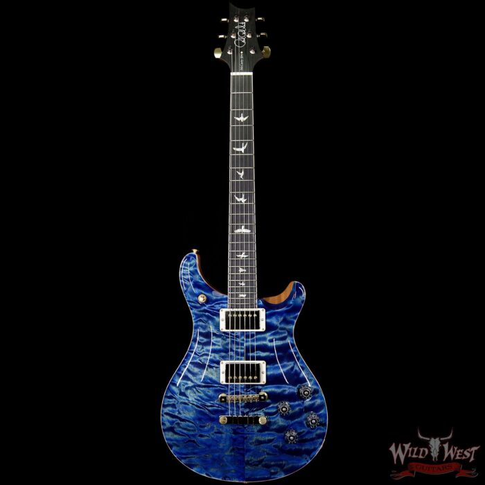 Paul Reed Smith Wood Library Artist Package McCarty 594 Quilt Maple Top Ebony Fretboard River Blue - Image 5