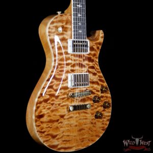 PRS Wood Library Artist Package McCarty Singlecut SC 594 Quilt Maple Top Ebony Fretboard Copperhead - Image 4
