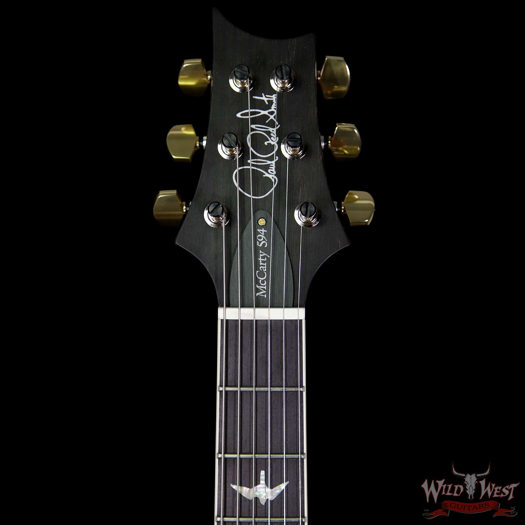 prs-wlap-qt-sc594-copperhead-246487-hf__wwg.jpg PRS Wood Library Artist Package McCarty Singlecut SC 594 Quilt Maple Top Ebony Fretboard Copperhead - Image 8
