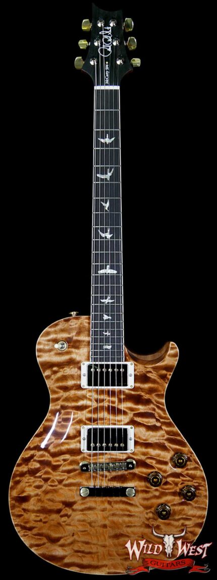PRS Wood Library Artist Package McCarty Singlecut SC 594 Quilt Maple Top Ebony Fretboard Copperhead
