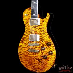 PRS Wood Library Artist Package McCarty Singlecut SC 594 Quilt Top Ebony Fretboard Yellow Tiger - Image 2