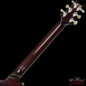 PRS Wood Library Artist Package McCarty Singlecut SC 594 Quilt Top Ebony Fretboard Yellow Tiger - Image 11