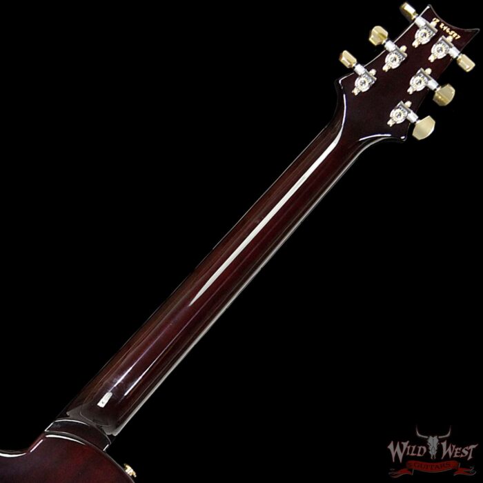 PRS Wood Library Artist Package McCarty Singlecut SC 594 Quilt Top Ebony Fretboard Yellow Tiger - Image 11