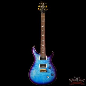 Paul Reed Smith PRS Wood Library 10 Top Custom 24 Brazilian Rosewood Fingerboard Aquabluex Purple Burst (US Only / No International Shipping) - Image 3