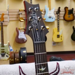 Paul Reed Smith PRS Wood Library 10 Top Custom 24 Brazilian Rosewood Fingerboard Charcoal Cherry Burst (US Only / No International Shipping) - Image 7