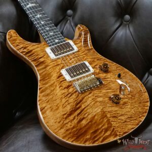 Paul Reed Smith Wood Library 10 Top Custom 24-08 Roasted Flame Maple Neck Brazilian Rosewood Board Copperhead - Image 8