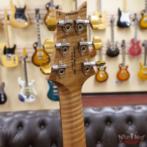 Paul Reed Smith Wood Library 10 Top Custom 24-08 Roasted Flame Maple Neck Brazilian Rosewood Board Copperhead - Image 10
