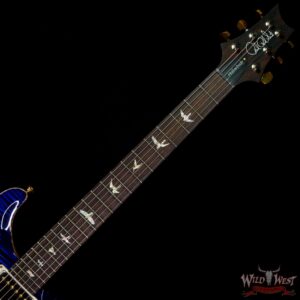 Paul Reed Smith Wood Library 10 Top Hollowbody I Piezo Flame Neck Brazilian Rosewood Board Violet Blue Burst - Image 4
