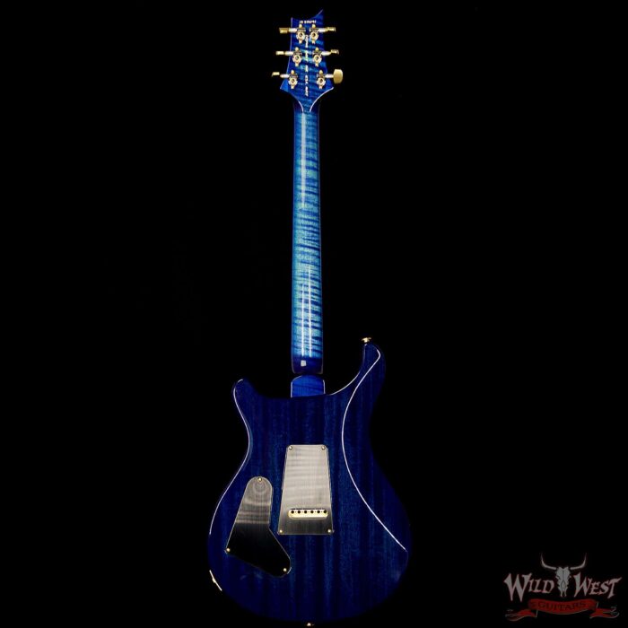 PRS Wood Library Artist Package Custom 24 Fatback Flame Neck Brazilian Rosewood Board River Blue - Image 6