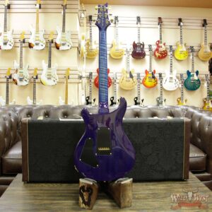 PRS Wood Library Artist Package Custom 24 Fatback Flame Neck Brazilian Rosewood Board River Blue - Image 15