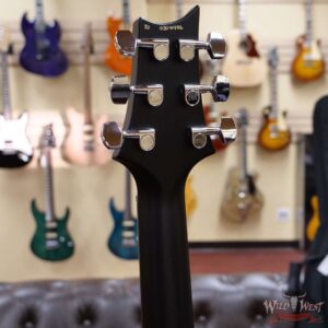 PRS Wild West Guitars Special Run Flame Top Black Neck CE 24 Faded Gray Black Cherry Burst 314496 - Image 9
