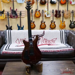 PRS Wild West Guitars Special Run Flame Top Black Neck CE 24 57/08 Pickups Violin Amber Burst 319830 - Image 8
