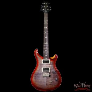 Paul Reed Smith PRS Wild West Guitars 2023 Special Run CE 24 Painted Black Neck 57/08 Pickups Faded Grey Black Cherry Burst - Image 3