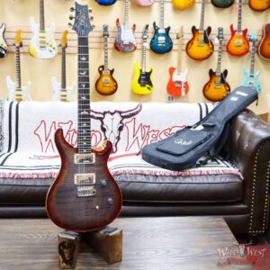 Paul Reed Smith PRS Wild West Guitars 2023 Special Run CE 24 Painted Black Neck 57/08 Pickups Faded Grey Black Cherry Burst - Image 5