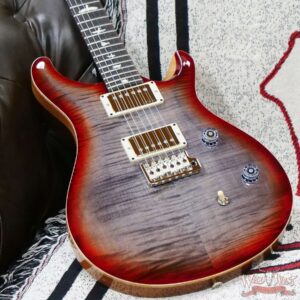 Paul Reed Smith PRS Wild West Guitars 2023 Special Run CE 24 Painted Black Neck 57/08 Pickups Faded Grey Black Cherry Burst - Image 7