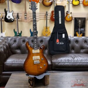 Paul Reed Smith PRS Wild West Guitars Special Run Flame Top Black Neck CE 24 Violin Amber Burst (Blemish) - Image 6
