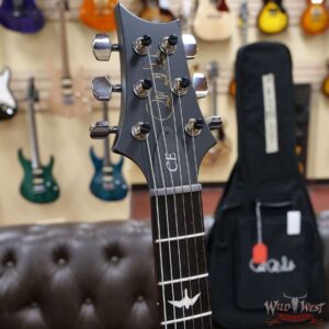 Paul Reed Smith PRS Wild West Guitars Special Run Flame Top Black Neck CE 24 Violin Amber Burst (Blemish) - Image 7