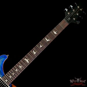 Paul Reed Smith PRS Wild West Guitars 2023 Special Run CE 24 Painted Black Neck 57/08 Pickups Faded Grey Black Blue Burst - Image 4