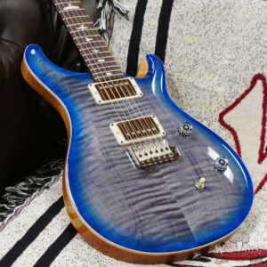 Paul Reed Smith PRS Wild West Guitars 2023 Special Run CE 24 Painted Black Neck 57/08 Pickups Faded Grey Black Blue Burst - Image 7
