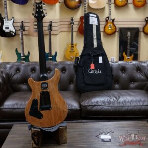 PRS Wild West Guitars Special Run Flame Top Black Neck CE 24 Faded Gray Black Cherry Burst 316906 - Image 8
