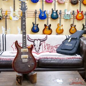Paul Reed Smith PRS Wild West Guitars 2023 Special Run CE 24 Painted Black Neck 57/08 Pickups Faded Grey Black Cherry Burst - Image 5
