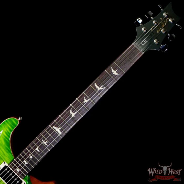 Paul Reed Smith PRS Wild West Guitars Special Run CE 24 Painted Black Neck 57/08 Covered Pickups Eriza Verde 7.55 LBS - Image 4