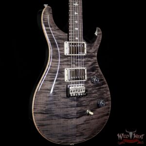 PRS Wild West Guitars Special Run CE 24 Flame Maple Top and 57/08 Pickups Grey Black 238551 - Image 4