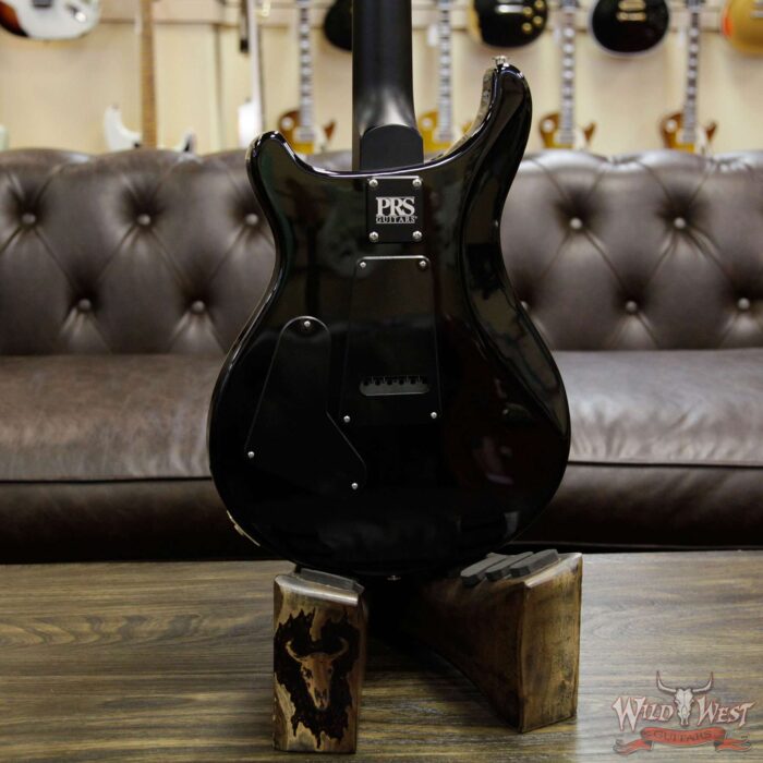 PRS Wild West Guitars Special Run CE 24 Flame Maple Top and 57/08 Pickups Grey Black 238551 - Image 15