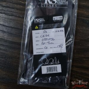 Paul Reed Smith PRS Wild West Guitars 2023 Special Run CE 24 Painted Black Neck 57/08 Pickups Orange - Image 11
