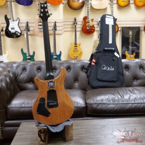 PRS Wild West Guitars Special Run Flame Top Black Neck CE 24 Faded Gray Black Purple Burst 316172 - Image 8