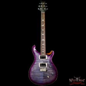Paul Reed Smith PRS Wild West Guitars 2023 Special Run CE 24 Painted Black Neck 57/08 Pickups Faded Grey Black Purple Burst - Image 3