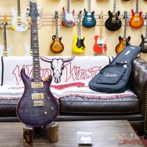 Paul Reed Smith PRS Wild West Guitars 2023 Special Run CE 24 Painted Black Neck 57/08 Pickups Faded Grey Black Purple Burst - Image 5