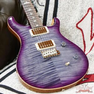 Paul Reed Smith PRS Wild West Guitars 2023 Special Run CE 24 Painted Black Neck 57/08 Pickups Faded Grey Black Purple Burst - Image 7