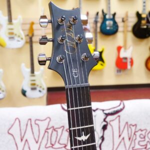 Paul Reed Smith PRS Wild West Guitars 2023 Special Run CE 24 Painted Black Neck 57/08 Pickups Faded Grey Black Purple Burst - Image 6