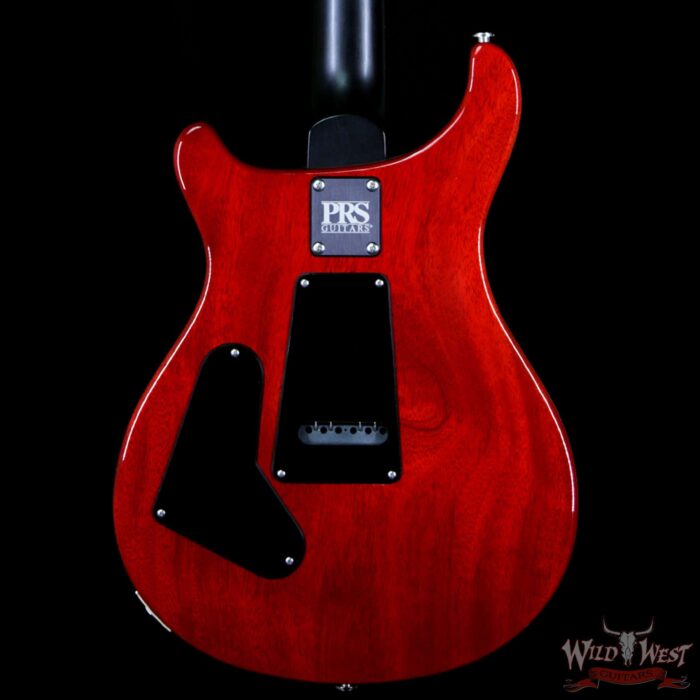 PRS Wild West Guitars Special Run CE 24 Flame Maple Top and 57/08 PU Ruby 238555 - Image 6