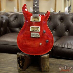 PRS Wild West Guitars Special Run CE 24 Flame Maple Top and 57/08 PU Ruby 238555 - Image 10