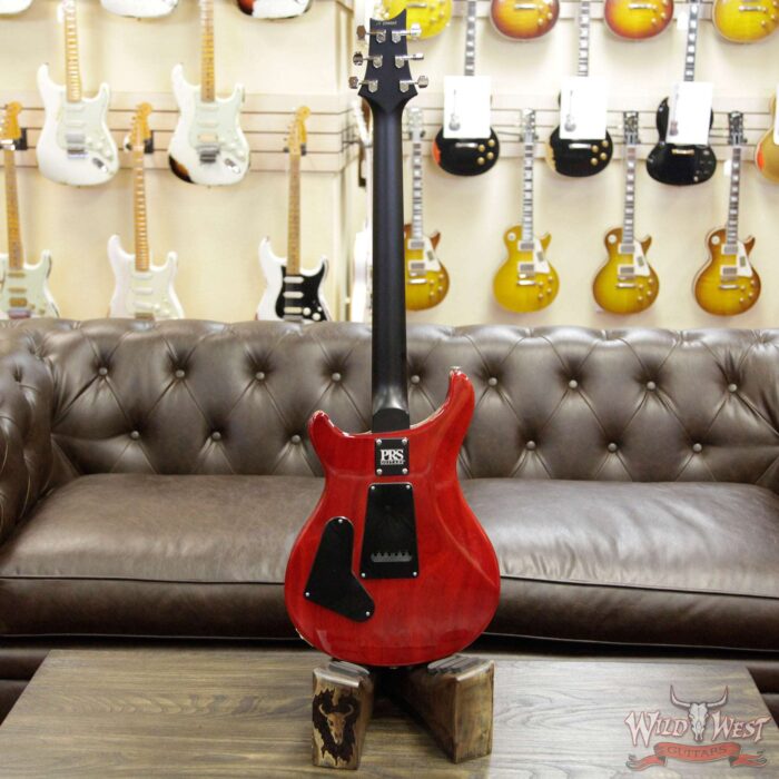 PRS Wild West Guitars Special Run CE 24 Flame Maple Top and 57/08 PU Ruby 238555 - Image 11