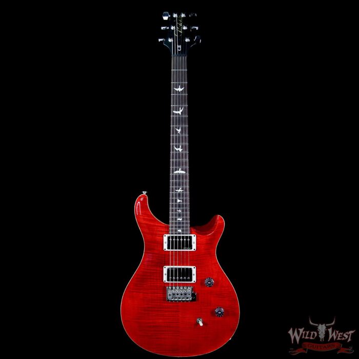 PRS Wild West Guitars Special Run CE 24 Flame Maple Top and 57/08 PU Ruby 238555 - Image 4