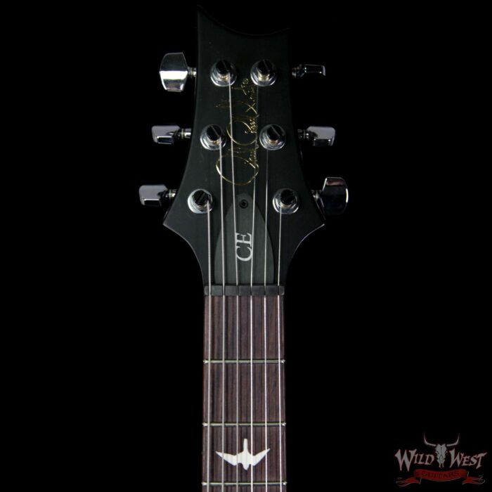 PRS Wild West Guitars Special Run CE 24 Flame Maple Top and 57/08 PU Ruby 238555 - Image 7