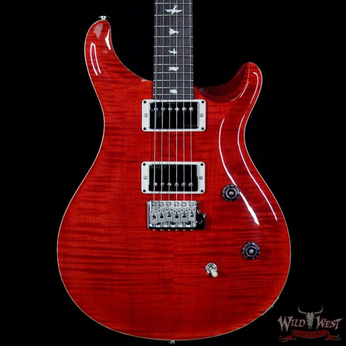 PRS Paul Reed Smith Wild West Guitars Special Run CE 24 Flame Top and 57/08 Pickups Ruby 239614 - Image 3
