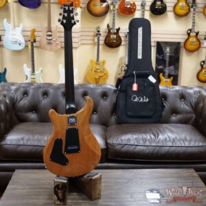 PRS Wild West Guitars Special Run Flame Top Black Neck CE 24 Faded Grey Black Blue Burst 316996 - Image 8