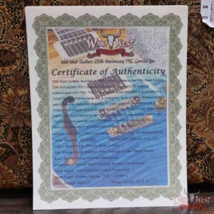 PRS Wild West Guitars 25th Anniversary Limited Run Wood Library Artist Package McCarty 594 Semi-Hollow Beach Fade (Private Stock Color) 7.35 LBS (US Only / No International Shipping) - Image 13