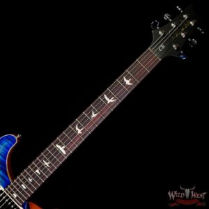Paul Reed Smith PRS Wild West Guitars 2023 Special Run CE 24 Painted Black Neck 57/08 Pickups Faded Grey Black Blue Burst - Image 4